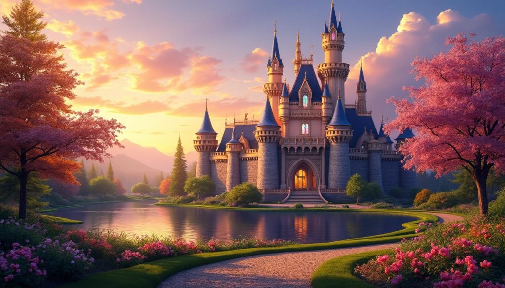 entdecken sie die faszinierende geschichte und das märchenhafte ambiente des berühmten disney schlosses – ein magisches erlebnis für die ganze familie.
