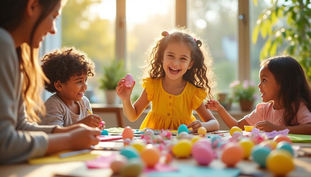 entdecken sie kreative bastelideen für kinder zu ostern, die für fröhliche feiertage sorgen. einfach und spaßig gestalten und gemeinsam die osterzeit genießen!