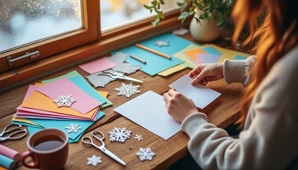 entdecken sie einfache bastelanleitungen für schneeflocken und gestalten sie kreative winterdekorationen, die ihr zuhause gemütlich und festlich machen.