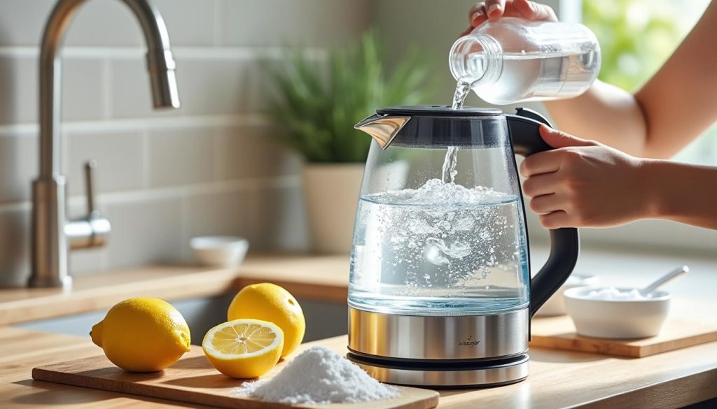 erfahren sie, wie sie ihren wasserkocher effektiv entkalken können, um sauberes wasser zu gewährleisten. entdecken sie einfache methoden für eine hygienische und kalkfreie nutzung.