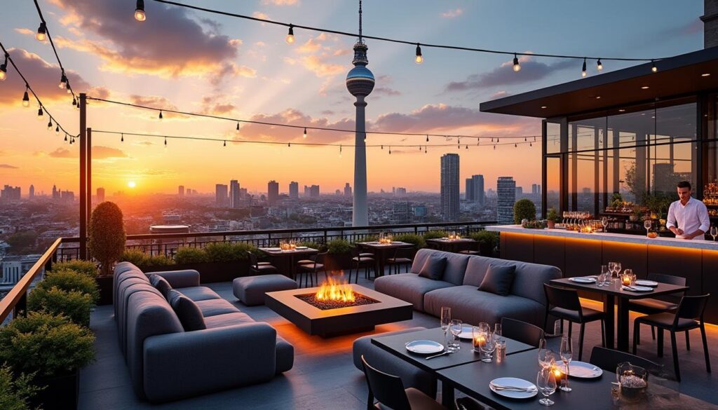 entdecken sie die besten rooftop-bars am alexanderplatz in berlin mit atemberaubender aussicht. genießen sie einzigartige drinks und unvergessliche momente über den dächern der stadt.