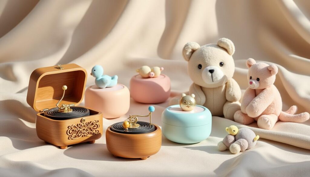 entdecken sie verschiedene modelle von spieluhren für babys und erfahren sie mehr über ihre vorteile für die beruhigung und das wohlbefinden ihres kindes.