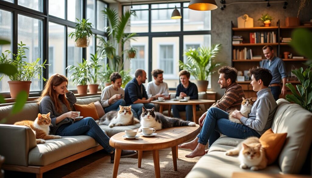 erleben sie das katzencafé berlin und entspannen sie in einer gemütlichen atmosphäre mit niedlichen katzen. perfekt für katzenliebhaber und eine auszeit vom alltag.