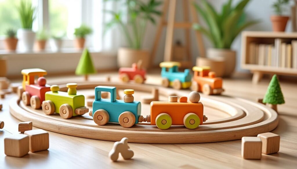 entdecken sie, warum eine holzeisenbahn eine großartige spielidee für kinder ist: fördert kreativität, motorik und stundenlangen spielspaß.