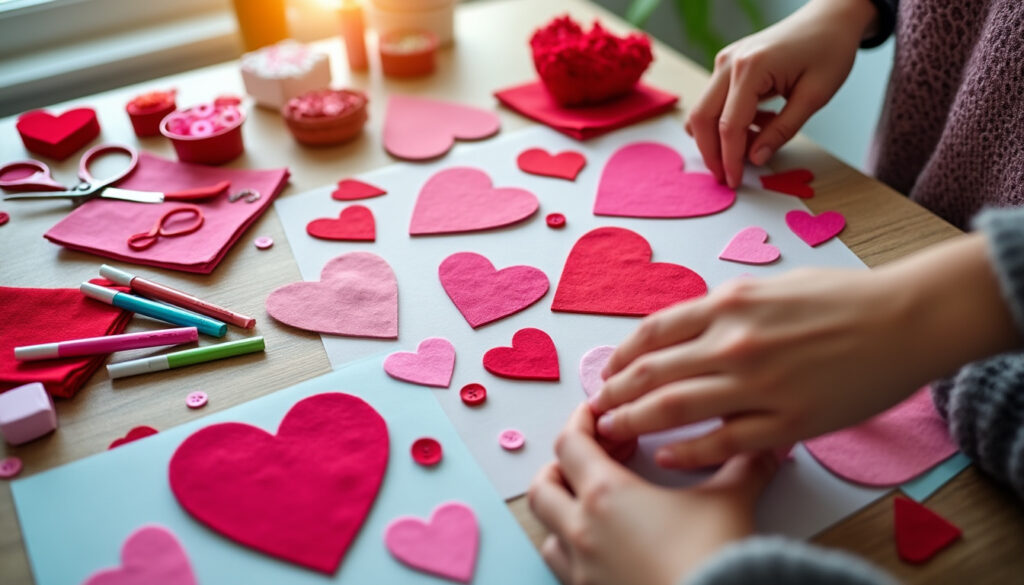entdecken sie einfache und kreative bastelideen mit herzvorlagen – perfekt für diy-projekte und kreative gestaltungen.