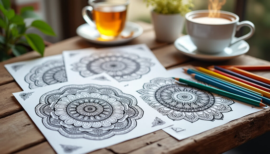 entdecken sie kreative mandala-vorlagen zum ausdrucken, perfekt für entspannung und fokus. ideal zum stressabbau und zur förderung der konzentration.